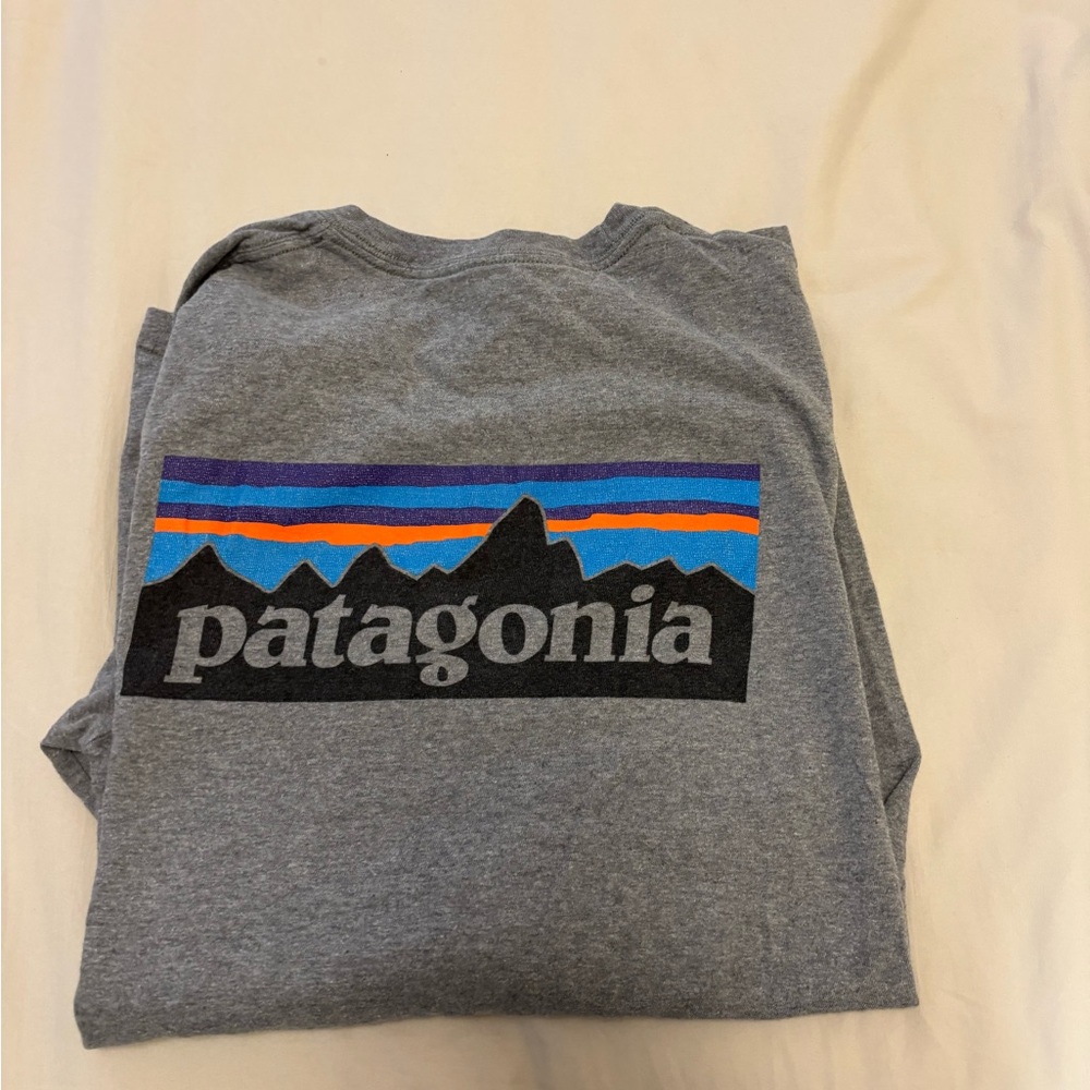 Patagonia Logo Long Sleeve Shirt